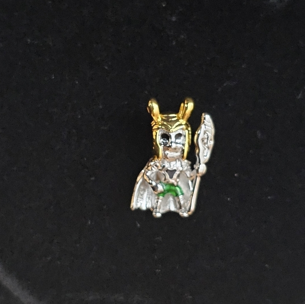 S925 Sterling Silver Loki Charm